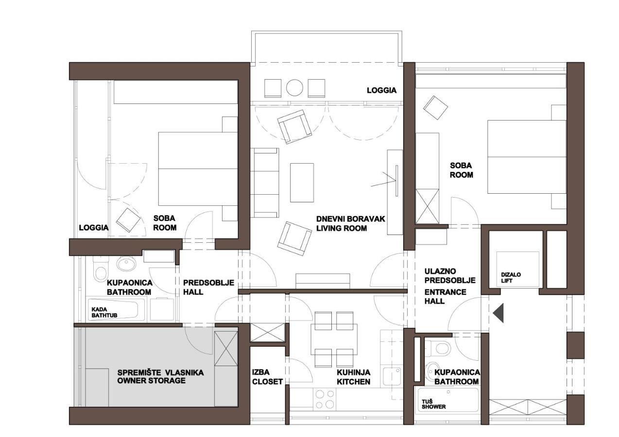 Apartment Majatalo Zagreb Dış mekan fotoğraf
